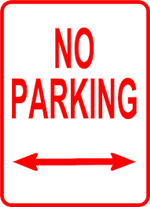 no parking 